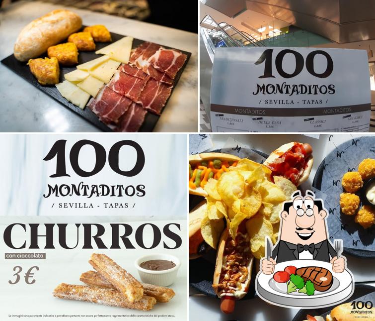 Закажите блюда из мяса в "100 MONTADITOS AURA"