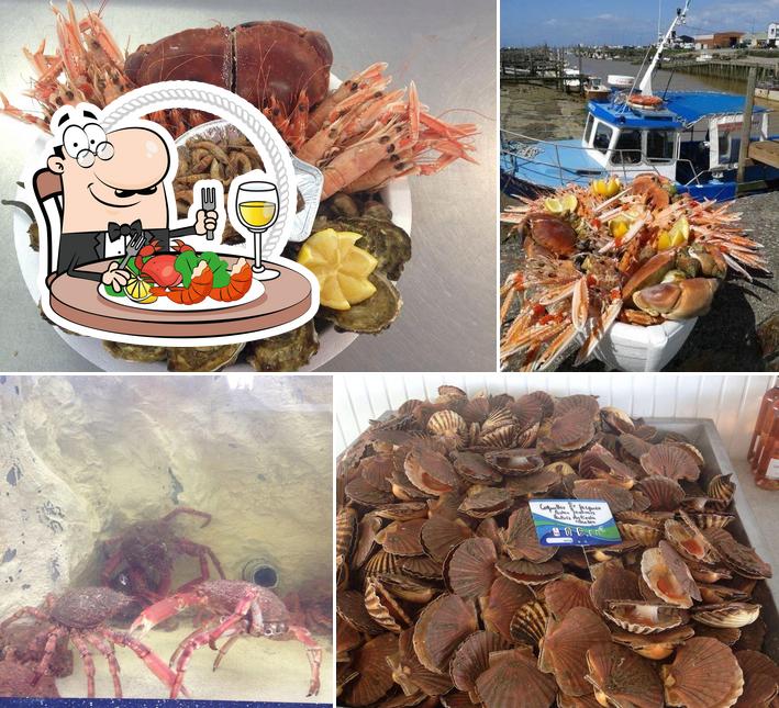 Prenez de nombreux repas à base de fruits de mer disponibles à Chez Melon Tout Est Bon