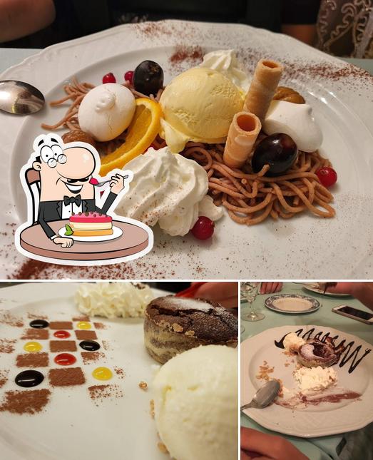 La Piodella serve un'ampia varietà di dessert