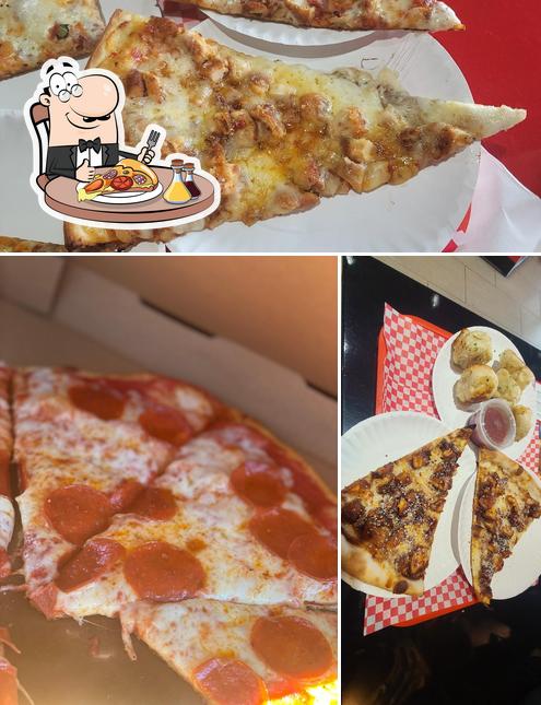 Try out pizza at Little Charlie's Pizza