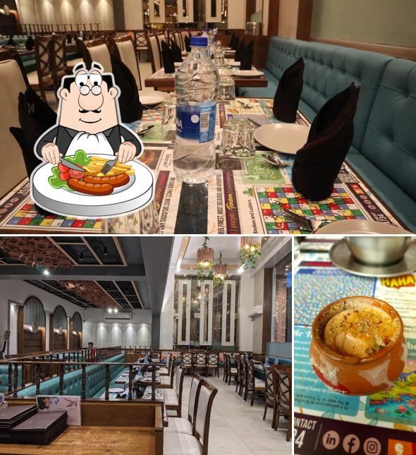 The restaurant's food and interior