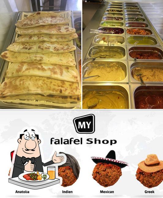 Nourriture à Falafel Shop