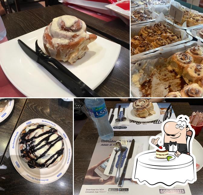 Cinnabon Mall of the Emirates, Dubai, Food Court Carta del