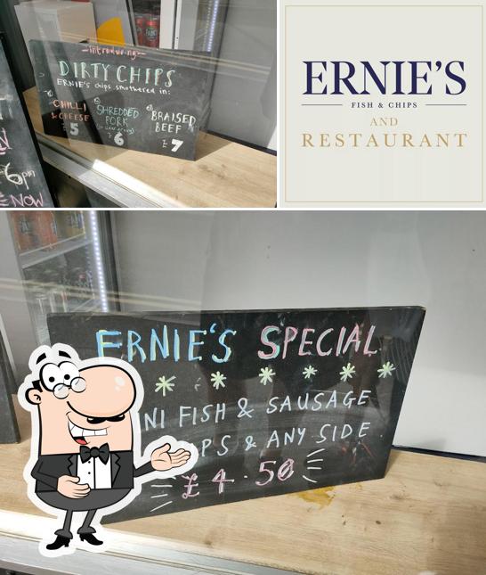 Here's a pic of Ernie's Fish & Chips -- Takeaway & Restaurant