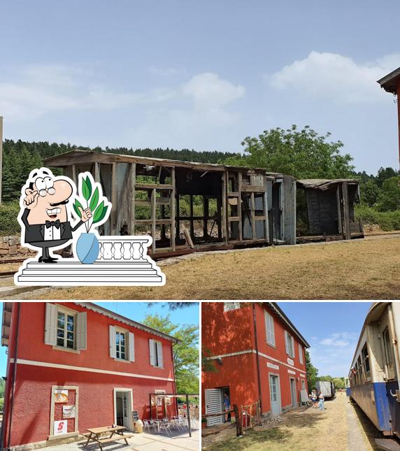 Stazione treno turistico di Arzana convertita in bar