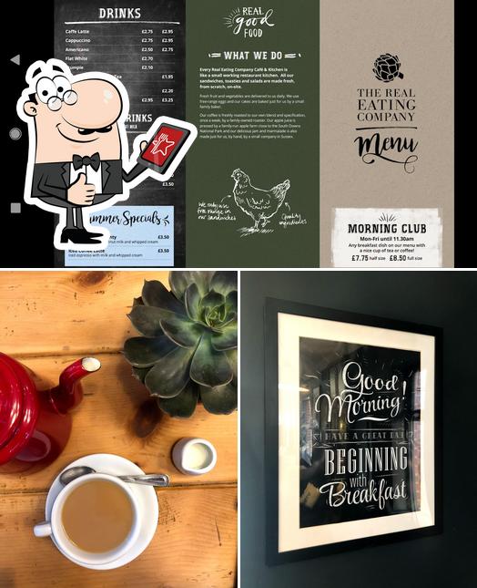 Real Eating Company, 78 North St in Chichester Restaurant menu and