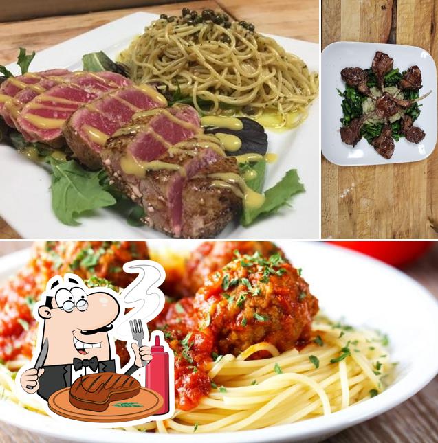 Pick meat meals at Enzo's