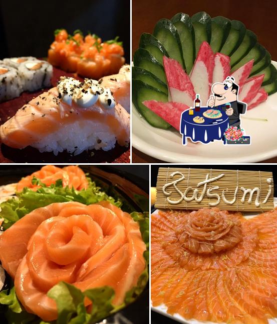 Sashimi em Tatsumi Sushi House