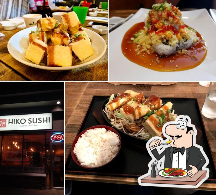 Comida en Hiko Sushi
