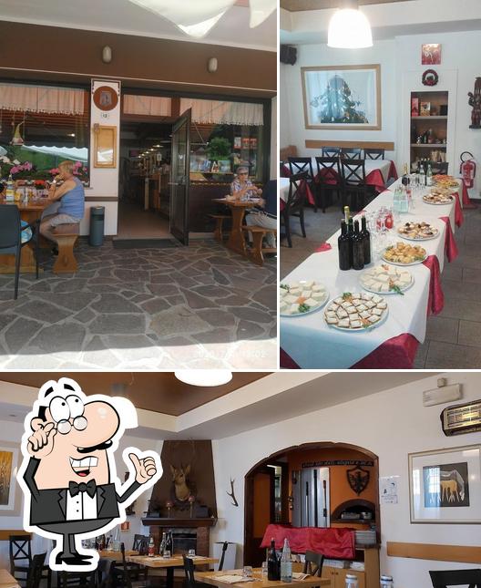 Gli interni di Pizzeria Bar Ristorante Al Cacciatore