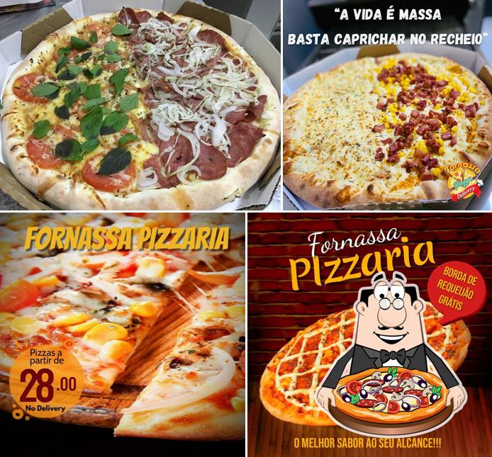 Experimente pizza no Fornassa Pizzaria Delivery Maringá