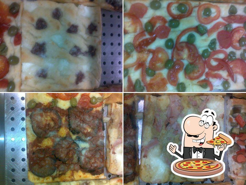 Scegli tra le svariate varianti di pizza