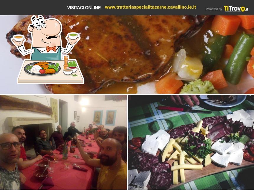 Dai un’occhiata alla immagine che presenta la cibo e tavolo da pranzo di Trattoria Sotto al Noce