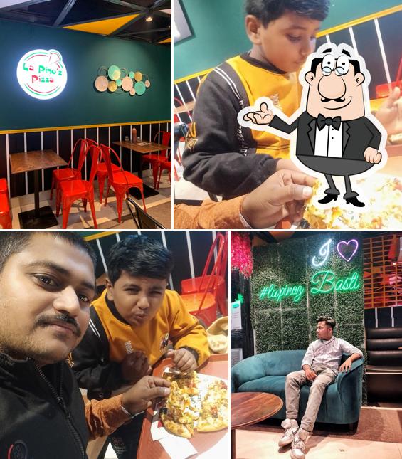 Check out how La Pino'z Pizza - Best Pizza in Basti looks inside