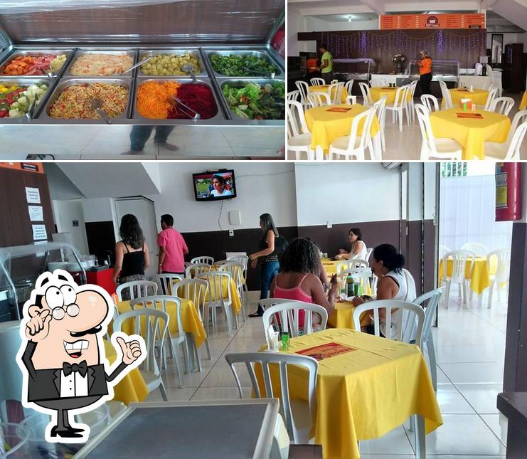 A imagem do Sabor & Paladar’s interior e comida