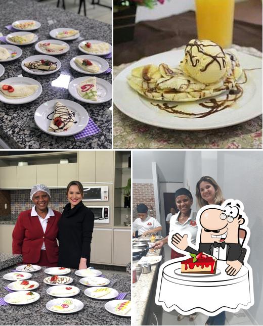 Tapiocaria da Laura Restaurante provê uma gama de pratos doces