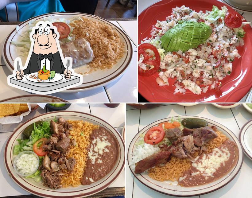 Food at La Unica Mexican Restaurant Indian Trail