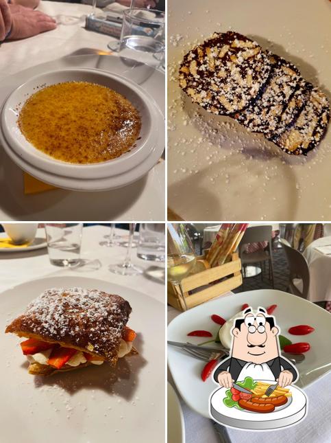 Creme brulee al Trattoria Bella Italia