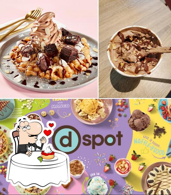 D Spot Desserts Milton offre une éventail de plats sucrés