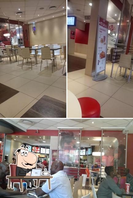 L'intérieur de KFC Rustenburg Fatima