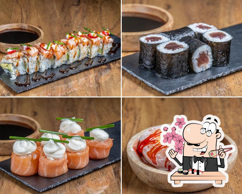 Les sushi sont disponibles à Osaka Sushi & co