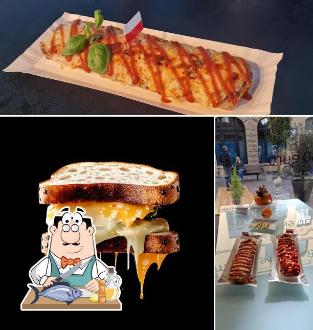 Saumon grillé à Baguette & Toast