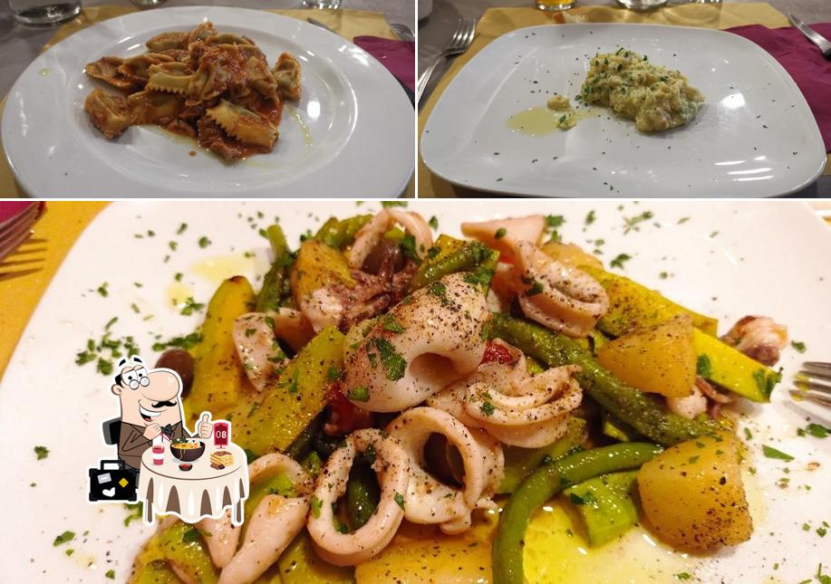 Platti al Ristorante Li Otto Luoghi