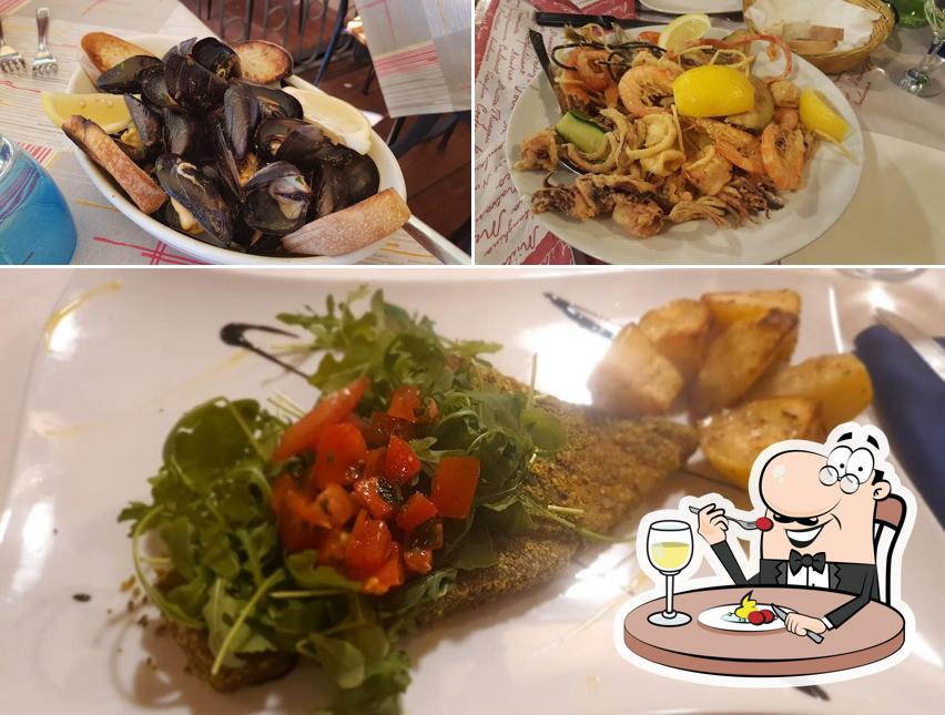 Cibo al Ristorante Pizzeria Il Mare