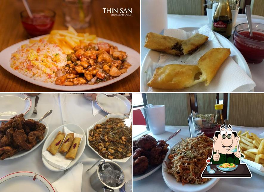 Comida em Restaurante Thin San