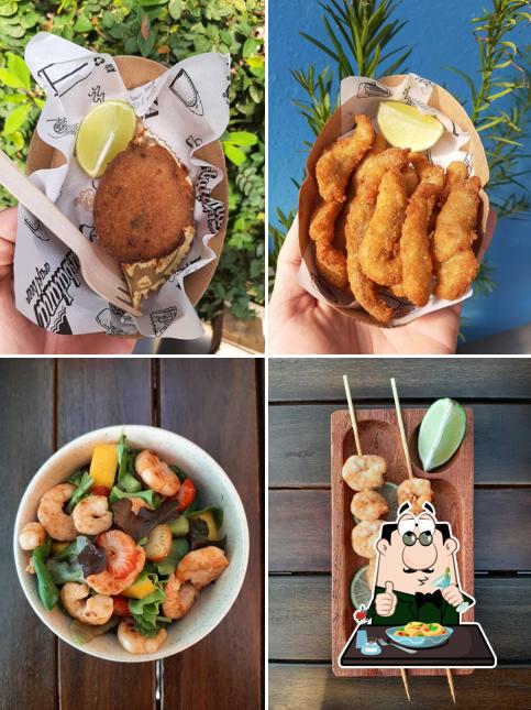 Comida em Barbatana Craft Beer