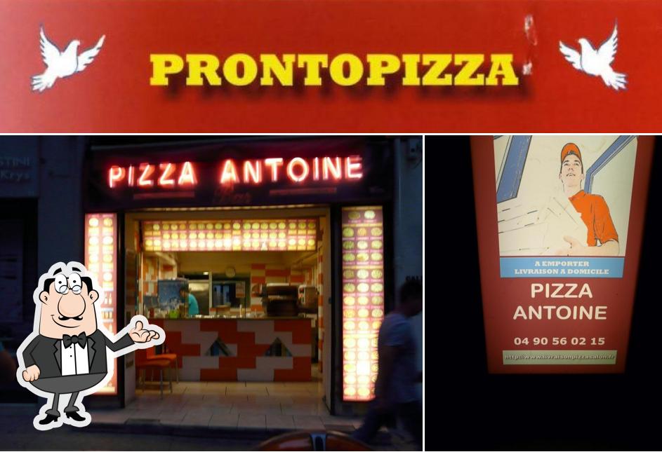 L'intérieur de Pizza Antoine