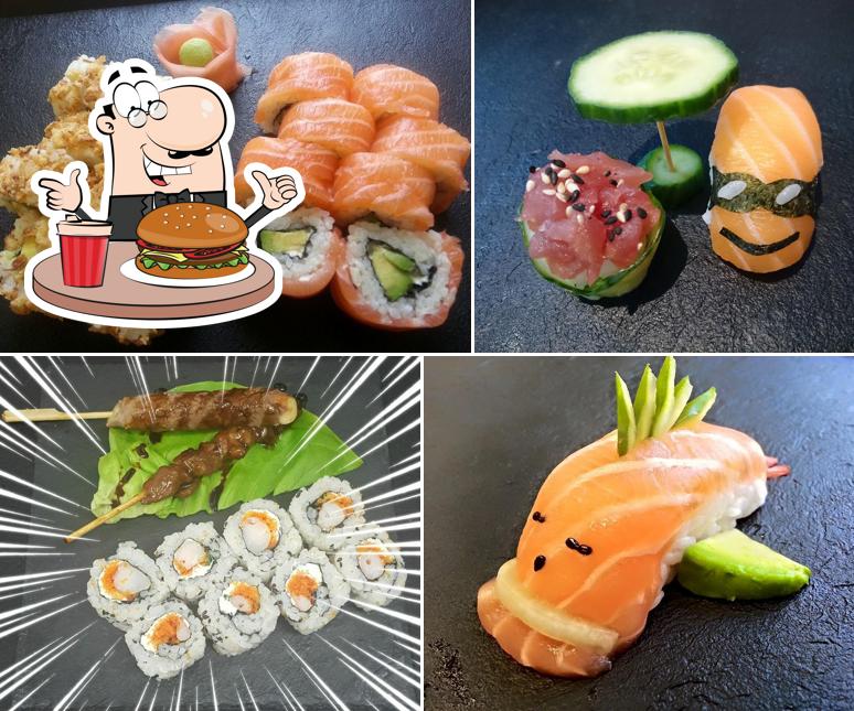 Essayez un hamburger à 100 Sushis