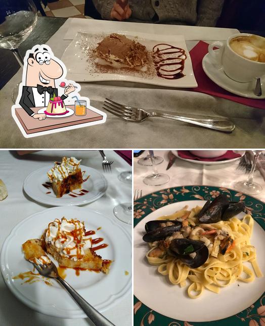 Ristorante Ai Coristi serves a range of desserts