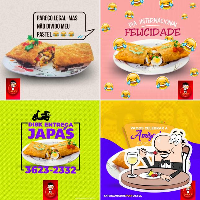 Comida em Japa's Pasteis