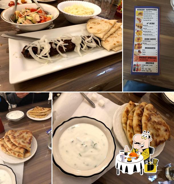 Food at Rasul’s Turkish Delights
