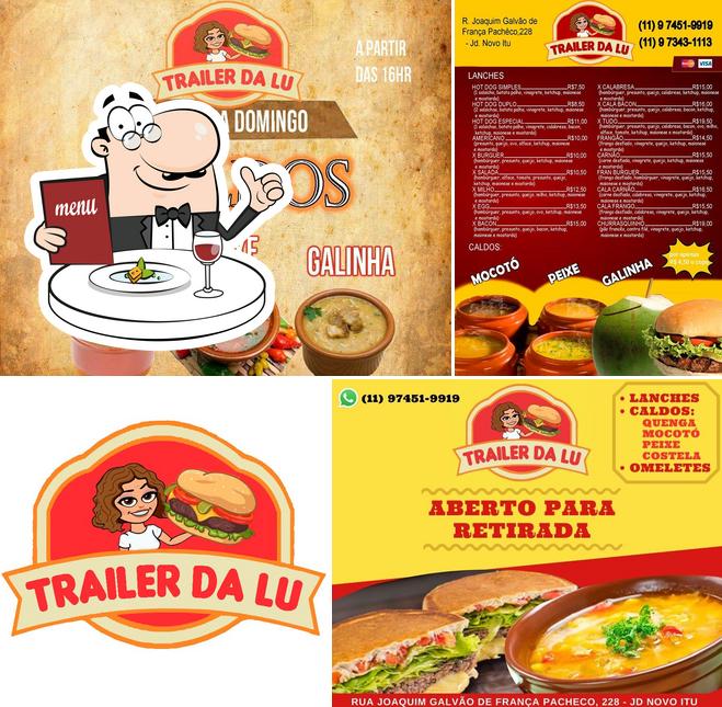 Trailer Lanchonete da LU