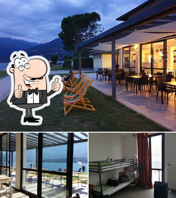 Here's a picture of Lake Como Beach Hostel Bar & Restaurant