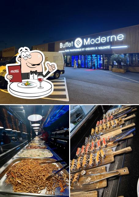 Buffet Moderne se distingue par sa nourriture et extérieur