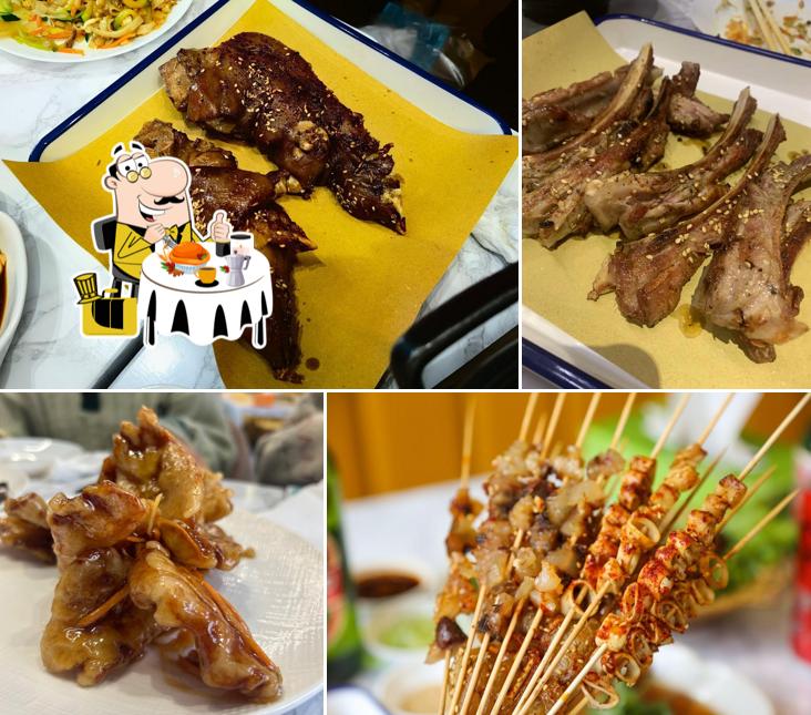 Platti al KAO YAN 烤焰 锦州烧烤RISTORANTE CINESE E BARBECUE