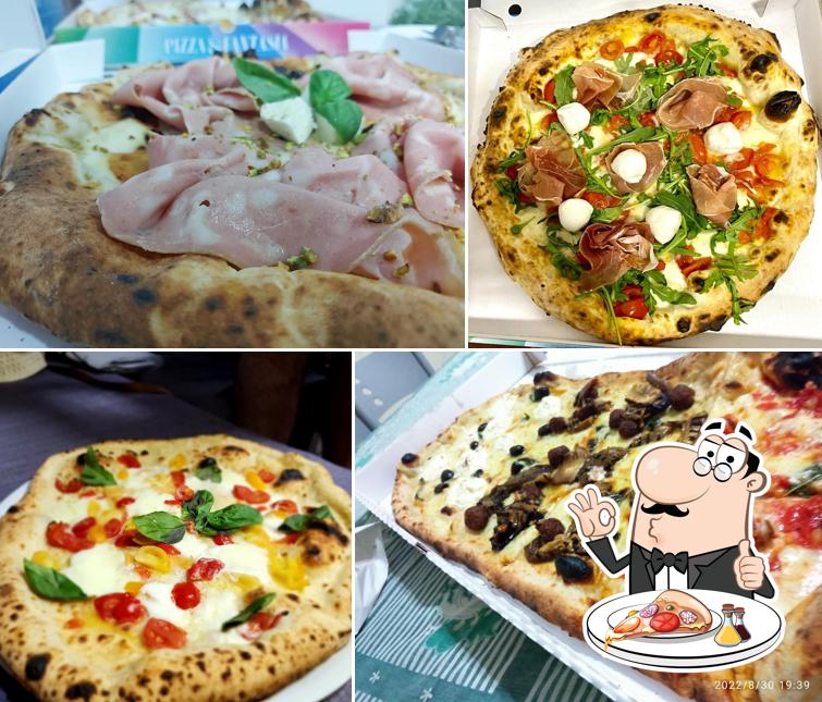 Scegli una pizza a Pizzeria Spatuzzi