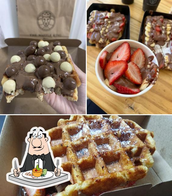 Comida em The Waffle King