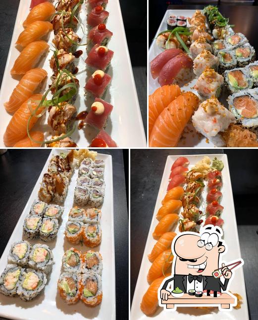 Les sushi sont disponibles à Ye Sushi