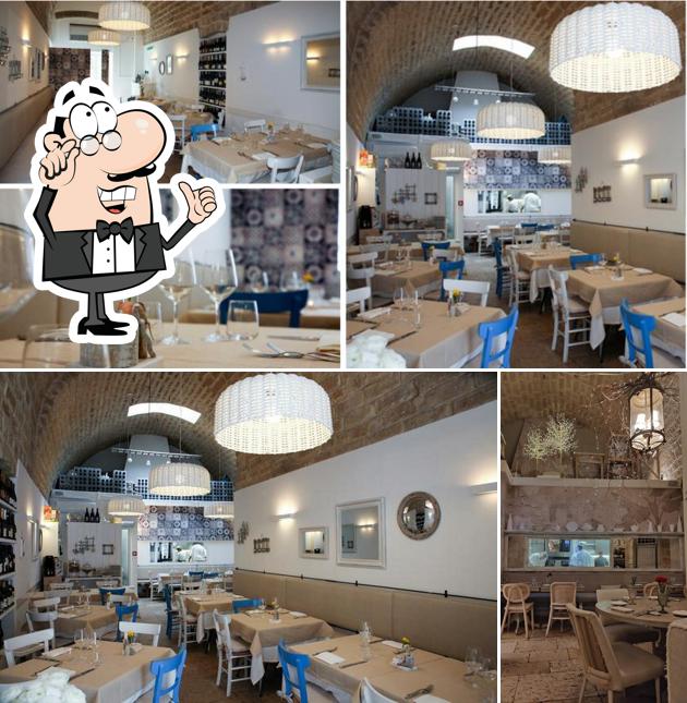 Gli interni di Biancofiore - Ristorante di Pesce Bari