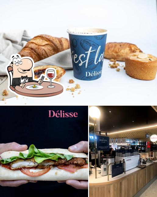 В Delisse French Cafe есть еда, внутреннее оформление и многое другое