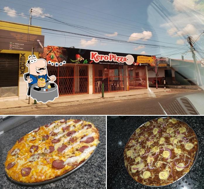 Comida em Kero Pizza