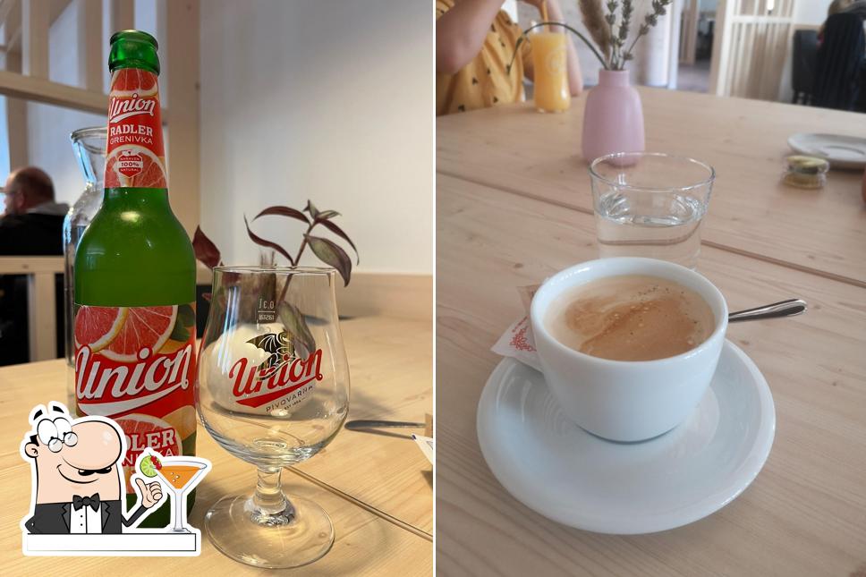Prenez une boisson du menu
