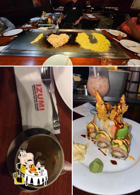 Food at Izumi Hibachi Steak House