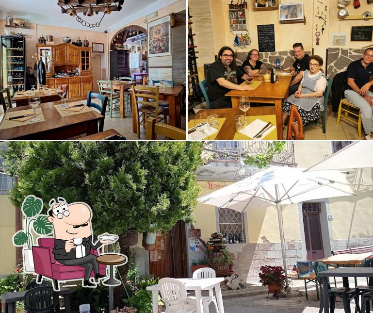Gli interni di Trattoria Da Beppe - Vallerona