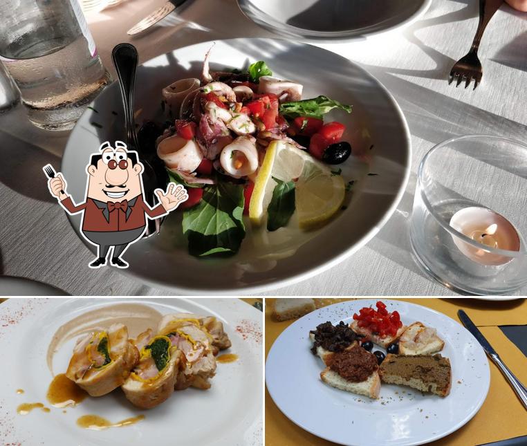 Platti al Osteria Le Panzanelle