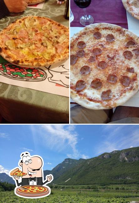 A Pizzeria Luisa, puoi prenderti una bella pizza